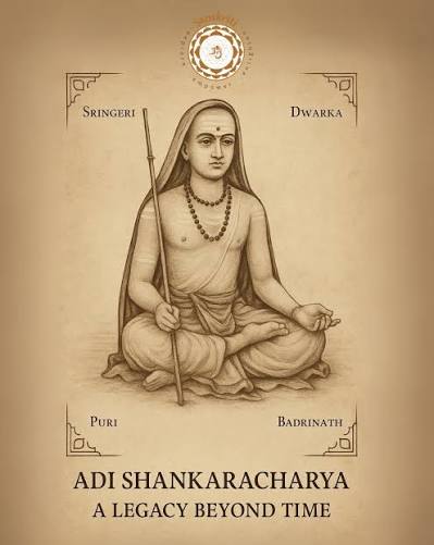 जगद्गुरु आदि शंकराचार्य:अद्वैत वेदांत के प्रणेता, सनातन संस्कृति के पुनरुत्थानकर्ता,